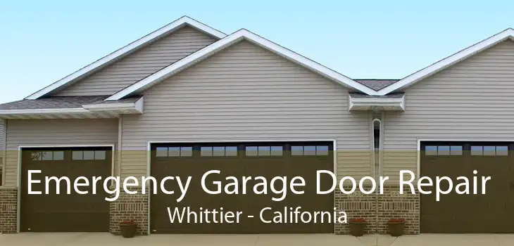Emergency Garage Door Repair Whittier - California