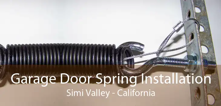 Garage Door Spring Installation Simi Valley - California