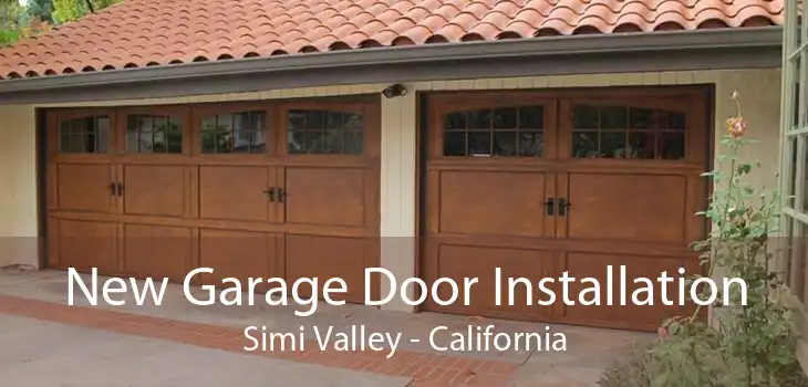 New Garage Door Installation Simi Valley - California