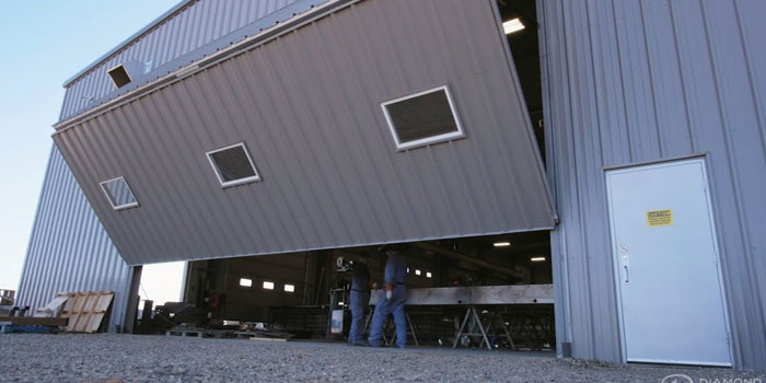 Commercial Bi Fold Garage Doors